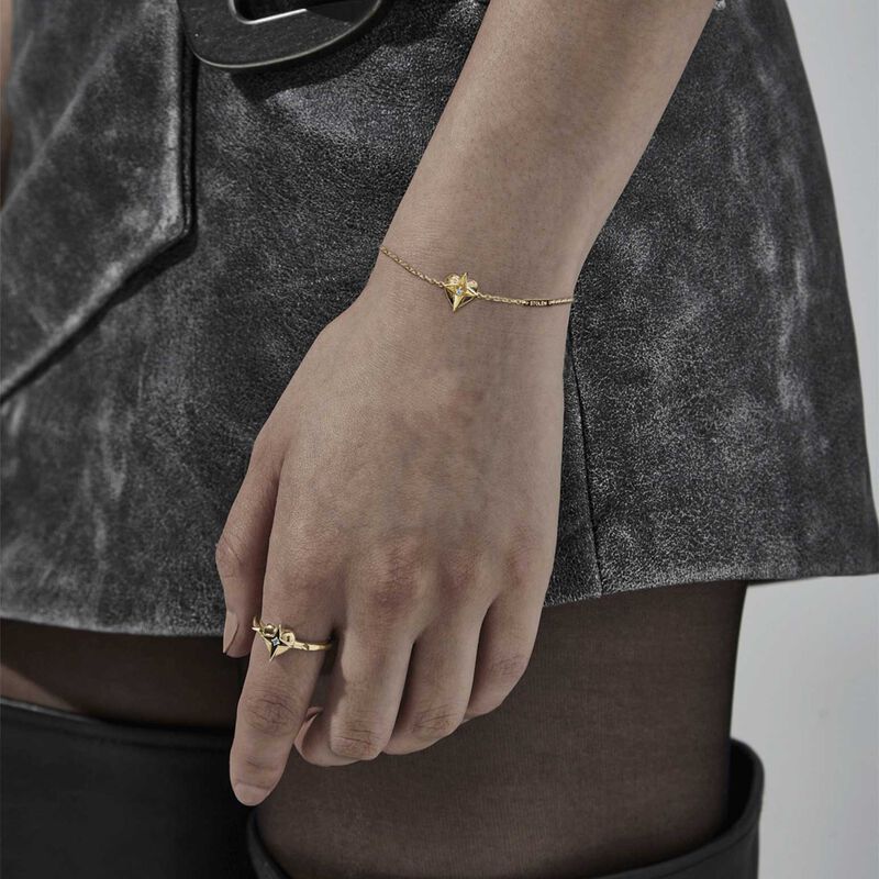 Stolen Girlfriends Club Celestial Heart Bracelet image number 1
